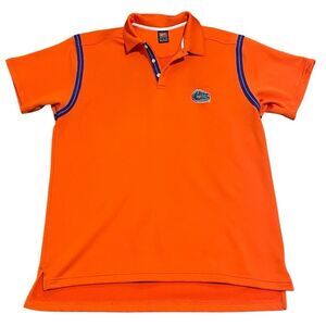 Nike Team Men’s Florida UF Gators Polo Short Sleeve Shirt Orange Blue XL